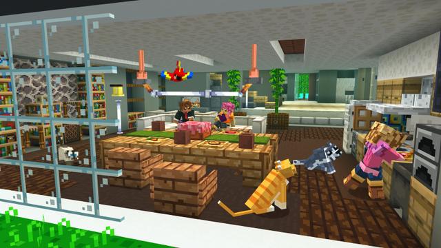 Screenshot of the Minecraft Bedrock Marketplace product Sparkle Textures created by Panascais.
