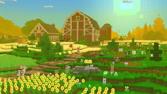Screenshot of the Minecraft Bedrock Marketplace product Sparkle Textures created by Panascais.