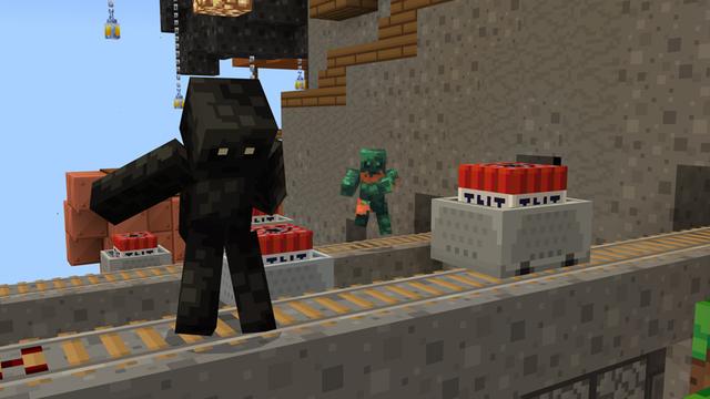 Screenshot of the Minecraft Bedrock Marketplace product The Parkour created by Panascais.