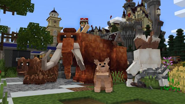 Screenshot of the Minecraft Bedrock Marketplace product Trained Pets created by Panascais.