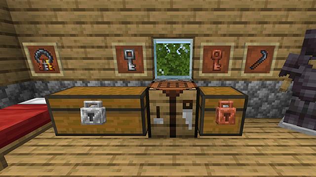 Screenshot of the Minecraft Bedrock Marketplace product Lockin' & Pickin' created by Paragonia.
