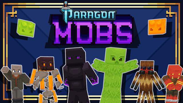 Thumbnail of the Minecraft Bedrock Marketplace product Paragon: Mobs created by Paragonia.