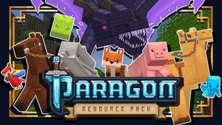 Thumbnail of the Minecraft Bedrock Marketplace product Pack de ressources Paragon created by Paragonia.