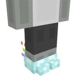 Thumbnail of the Minecraft Bedrock Marketplace product Rainbow Shoes created by Paragonia.