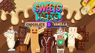 Thumbnail of the Minecraft Bedrock Marketplace product Sweets & Treats Choc & Vanilla created by Paragonia.