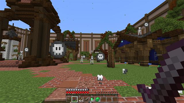 Screenshot of the Minecraft Bedrock Marketplace product 1000 Wave Challenge created by Pathway Studios.