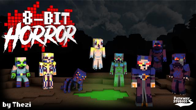 Thumbnail of the Minecraft Bedrock Marketplace product 8-Bit Horror created by Pathway Studios.