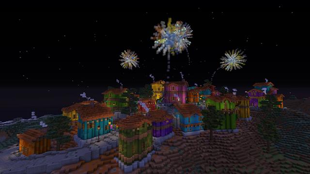Screenshot of the Minecraft Bedrock Marketplace product Albanese created by Pathway Studios.