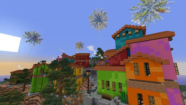 Screenshot of the Minecraft Bedrock Marketplace product Albanese created by Pathway Studios.