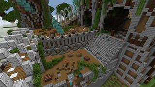 Screenshot of the Minecraft Bedrock Marketplace product Ancient Quest created by Pathway Studios.