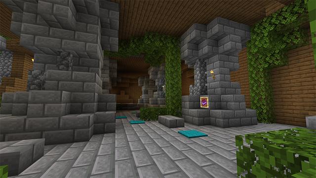 Screenshot of the Minecraft Bedrock Marketplace product Ancient Quest created by Pathway Studios.
