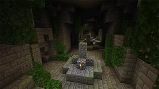 Screenshot of the Minecraft Bedrock Marketplace product Ancient Quest created by Pathway Studios.