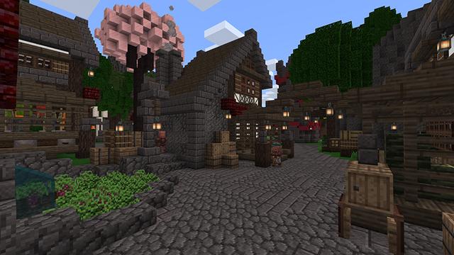 Screenshot of the Minecraft Bedrock Marketplace product Ancient Secrets of Sabiru created by Pathway Studios.