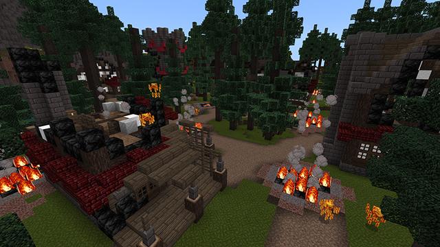 Screenshot of the Minecraft Bedrock Marketplace product Ancient Secrets of Sabiru created by Pathway Studios.