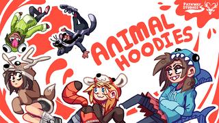 Thumbnail of the Minecraft Bedrock Marketplace product Animal Hoodies HD created by Pathway Studios.