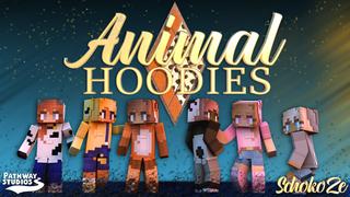 Thumbnail of the Minecraft Bedrock Marketplace product Animal Hoodies created by Pathway Studios.