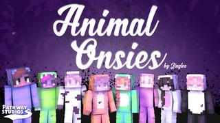 Thumbnail of the Minecraft Bedrock Marketplace product Animal Onesies created by Pathway Studios.