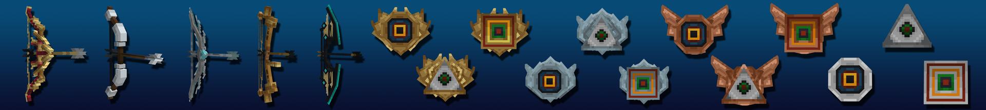 Panorama of the Minecraft Bedrock Marketplace product Archer Trials created by Pathway Studios.