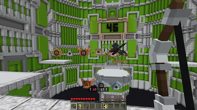 Screenshot of the Minecraft Bedrock Marketplace product Archer Trials created by Pathway Studios.