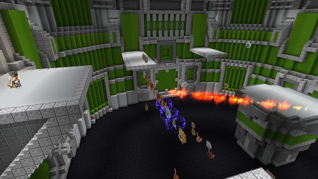 Screenshot of the Minecraft Bedrock Marketplace product Archer Trials created by Pathway Studios.