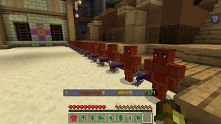 Screenshot of the Minecraft Bedrock Marketplace product Autobattler created by Pathway Studios.