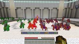 Screenshot of the Minecraft Bedrock Marketplace product Autobattler created by Pathway Studios.