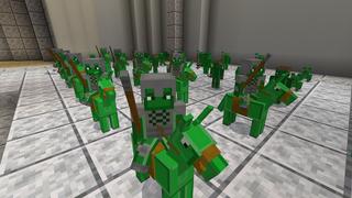 Screenshot of the Minecraft Bedrock Marketplace product Autobattler created by Pathway Studios.