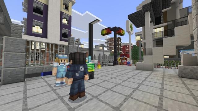 Screenshot of the Minecraft Bedrock Marketplace product Bangkok Modern House created by Pathway Studios.