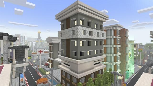 Screenshot of the Minecraft Bedrock Marketplace product Bangkok Modern House created by Pathway Studios.