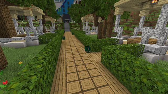 Screenshot of the Minecraft Bedrock Marketplace product Better Hotel created by Pathway Studios.