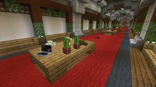 Screenshot of the Minecraft Bedrock Marketplace product Better Hotel created by Pathway Studios.