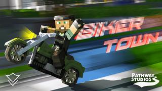 Thumbnail of the Minecraft Bedrock Marketplace product Biker Town created by Pathway Studios.