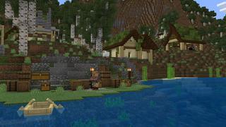 Screenshot of the Minecraft Bedrock Marketplace product Birch Manor created by Pathway Studios.