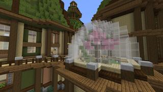 Screenshot of the Minecraft Bedrock Marketplace product Birch Manor created by Pathway Studios.