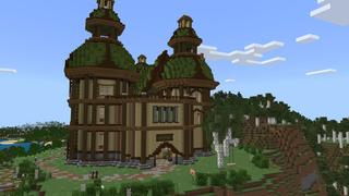Screenshot of the Minecraft Bedrock Marketplace product Birch Manor created by Pathway Studios.