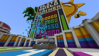 Screenshot of the Minecraft Bedrock Marketplace product Blitz Build Summer created by Pathway Studios.