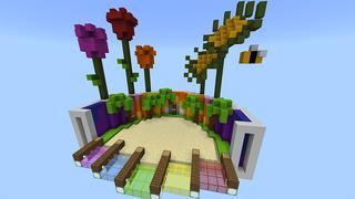 Screenshot of the Minecraft Bedrock Marketplace product Blitz Build Summer created by Pathway Studios.