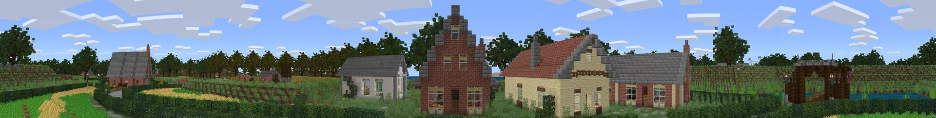 Panorama of the Minecraft Bedrock Marketplace product Blocktange created by Pathway Studios.