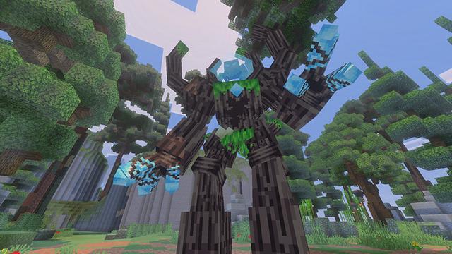 Screenshot of the Minecraft Bedrock Marketplace product Boss Hunter created by Pathway Studios.