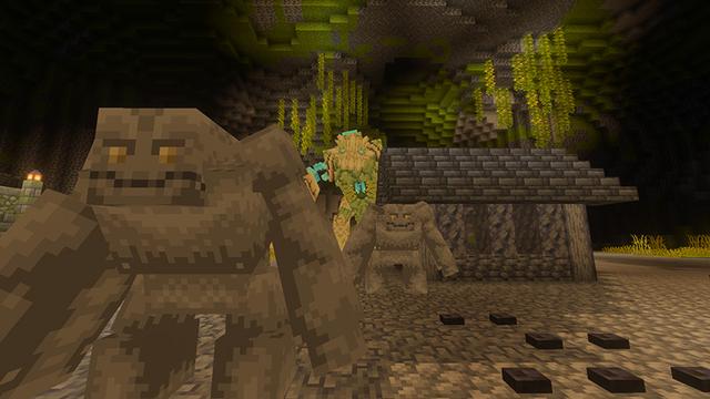 Screenshot of the Minecraft Bedrock Marketplace product Boss Hunter created by Pathway Studios.