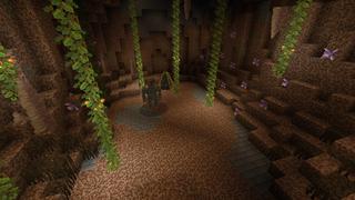 Screenshot of the Minecraft Bedrock Marketplace product Boss Valley created by Pathway Studios.