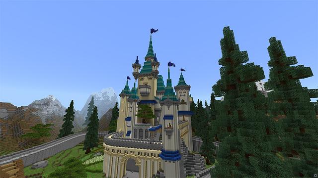 Screenshot of the Minecraft Bedrock Marketplace product Capture the Flag created by Pathway Studios.