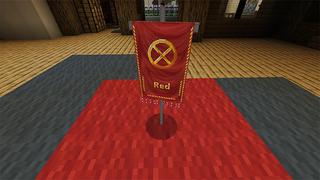 Screenshot of the Minecraft Bedrock Marketplace product Captura a Bandeira created by Pathway Studios.