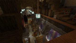 Screenshot of the Minecraft Bedrock Marketplace product Car Villa created by Pathway Studios.