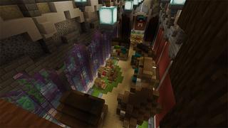 Screenshot of the Minecraft Bedrock Marketplace product Car Villa created by Pathway Studios.