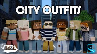 Thumbnail of the Minecraft Bedrock Marketplace product City Outfits created by Pathway Studios.