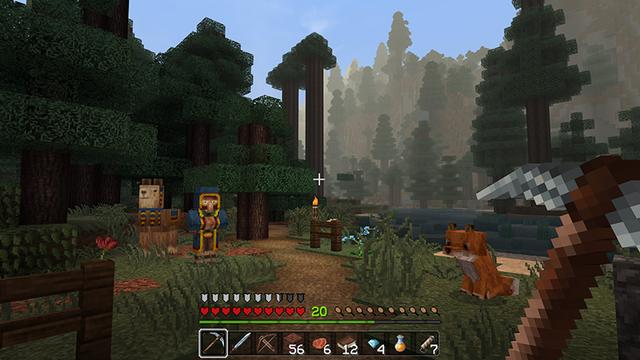 Screenshot of the Minecraft Bedrock Marketplace product Clarity created by Pathway Studios.
