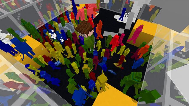 Screenshot of the Minecraft Bedrock Marketplace product Clay Soldier Wars created by Pathway Studios.