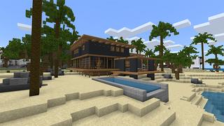 Screenshot of the Minecraft Bedrock Marketplace product Coastal Builder created by Pathway Studios.
