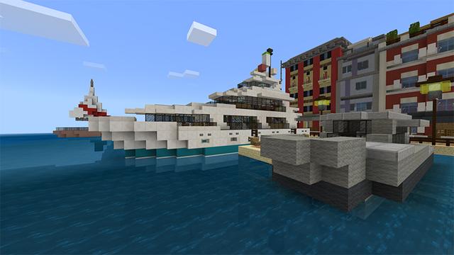 Screenshot of the Minecraft Bedrock Marketplace product Coastal Retreat created by Pathway Studios.